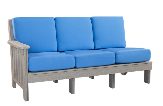 Mission style sofa.
