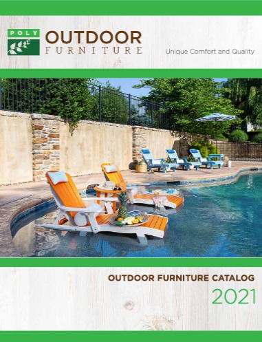 Poly Outdoor Furniture 2021 catalog cover.